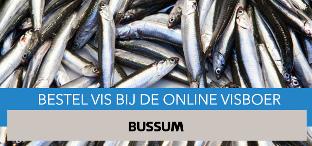 Vis bestellen en laten bezorgen in Bussum